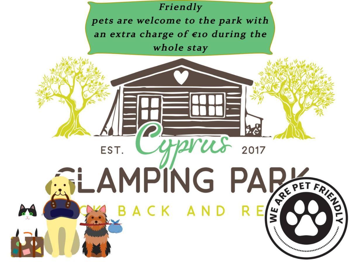 فندق Cyprus Glamping Park Agios Theodoros المظهر الخارجي الصورة